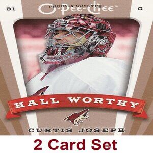 Curtis Joseph Hockey Card Collection